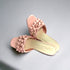 Light Pink Barbed Heels - Heels